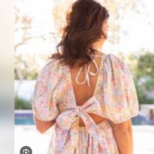 Jillian Harris bow Dress